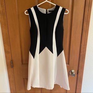 BCBGMaxAzria Dresses | Black and White Gala Dress